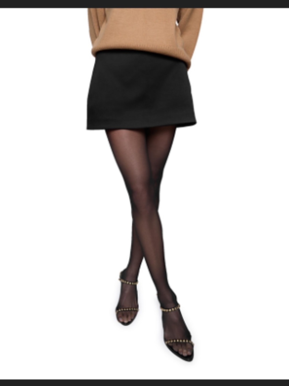 Rebecca Minkoff NWOT! Black Padded Mini Skirt